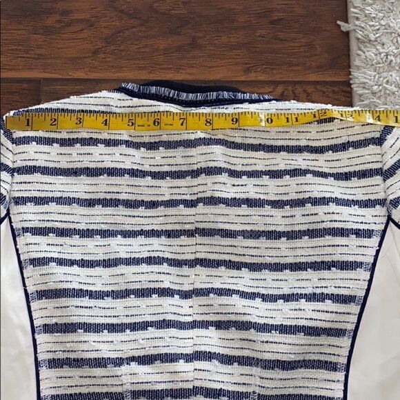 White House Black Market Multi Colored Blazer Jacket Feminine Casual Work Wear - Picture 13 of 13